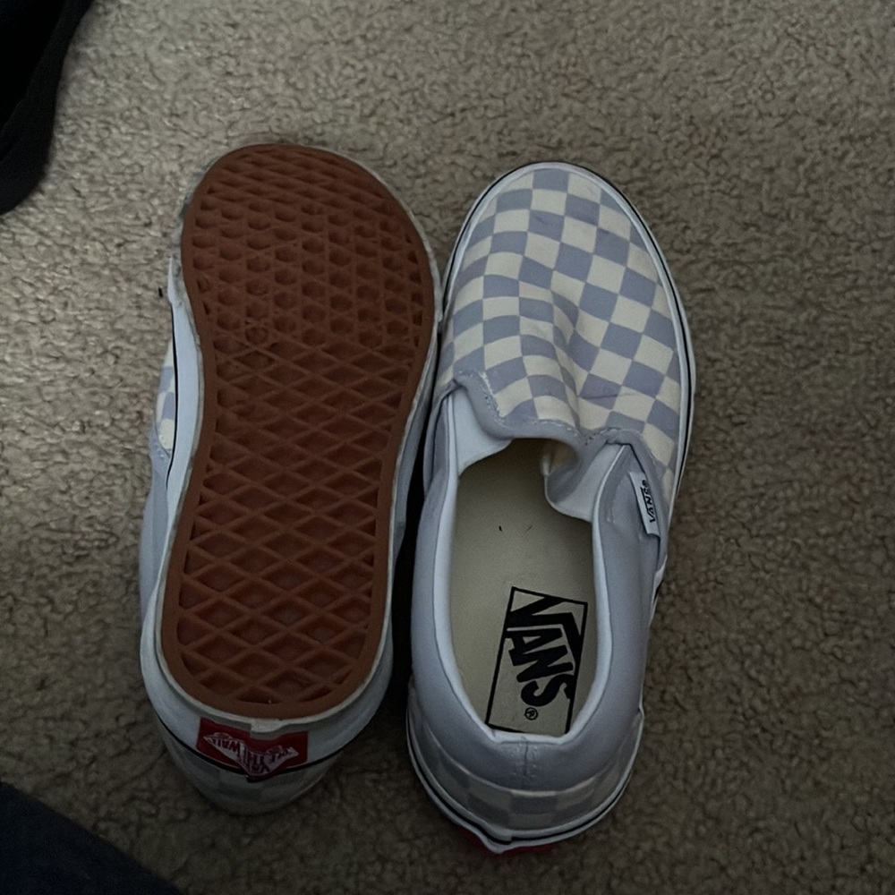 Lavender checkered vans - Picture 3 of 3